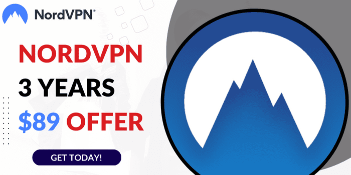 NordVPN 3 Years $89 Offer