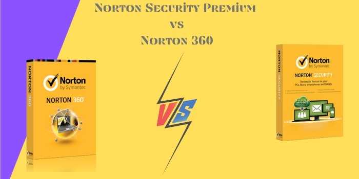Norton Security Premium vs Norton 360