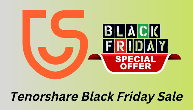 Tenorshare Black Friday Sale
